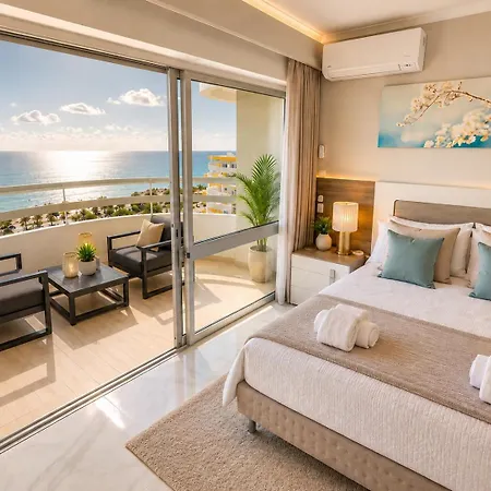 Appartement Luxury Ocean View I Sunset Terrace I Pool I 200m To Dos Três Castelos *