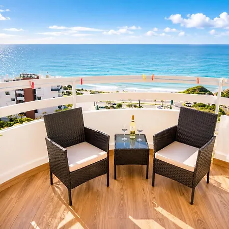 Luxury Ocean View I Sunset Terrace I Pool I 200m To Dos Tres Castelos Apartmán