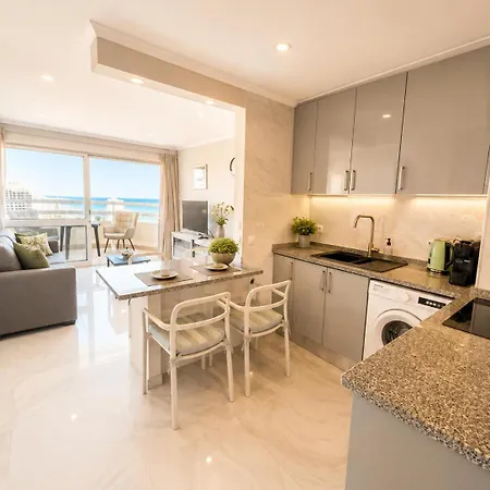 Luxury Ocean View I Sunset Terrace I Pool I 200m To Dos Tres Castelos アパート ポルティマン