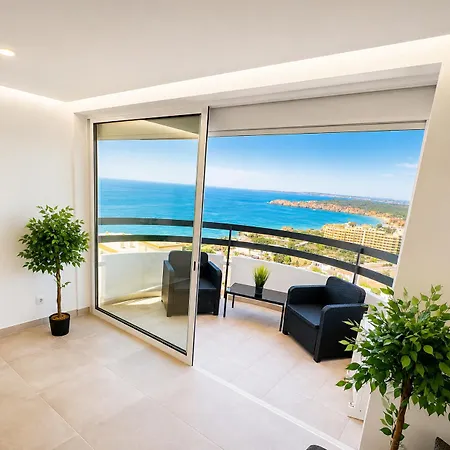 アパート Luxury Ocean View I Sunset Terrace I Pool I 200m To Dos Tres Castelos ポルティマン
